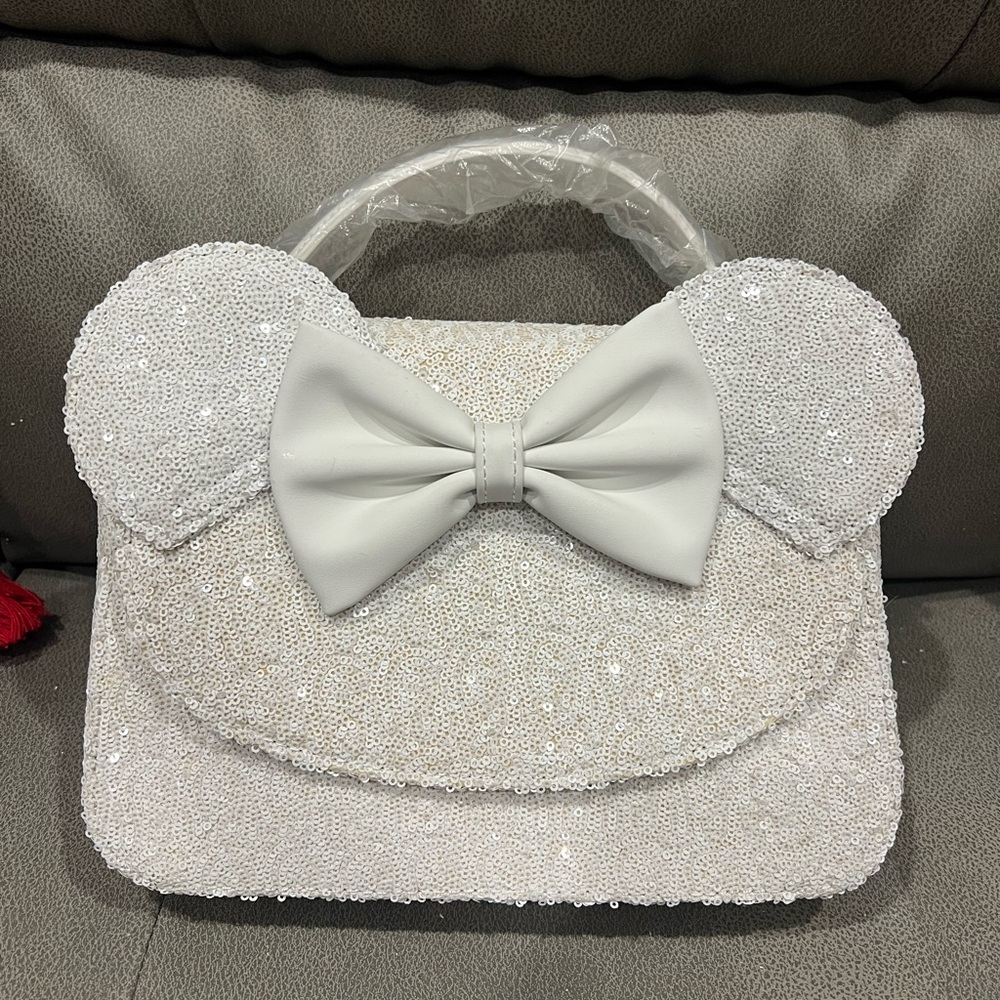 Sequin Minnie Mouse Loungefly